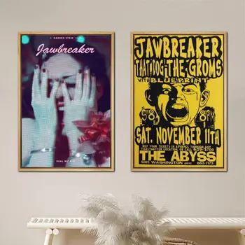 Jawbreaker Плакат Живопис 24x36 Стенно Изкуство Платно Плакати декор на Съвременно Семейно Бижу спални Художествен стенен декор